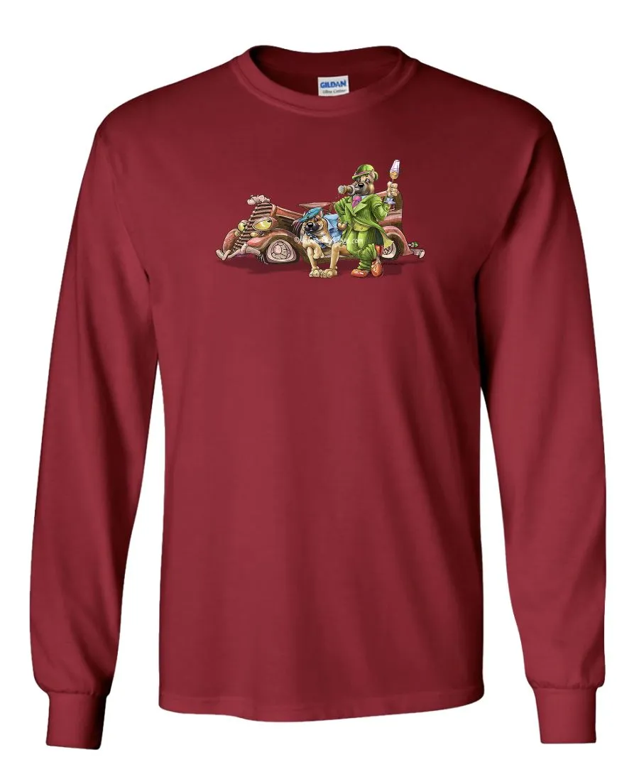 American Staffordshire Terrier - Rusty Car - Mike's Faves - Long Sleeve T-Shirt