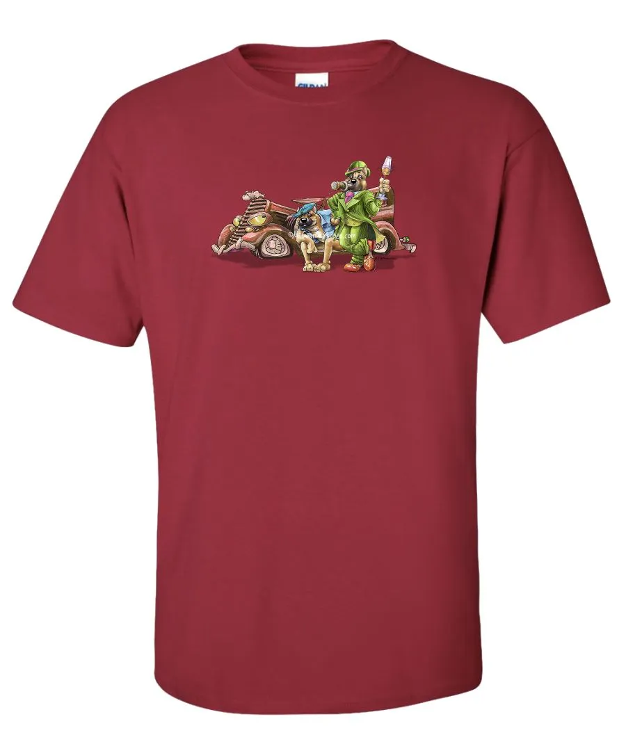 American Staffordshire Terrier - Rusty Car - Mike's Faves - T-Shirt