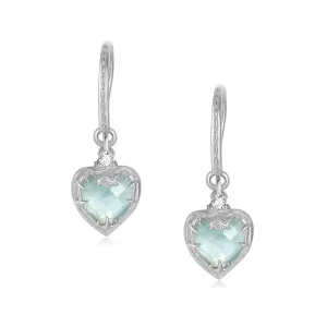 Aquamarine Silver Earrings - Miracle