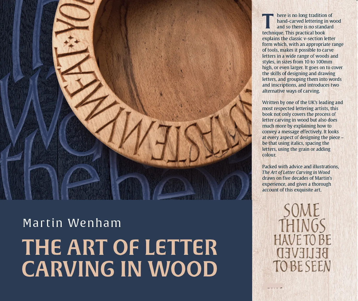 Art of Letter Carving in Wood