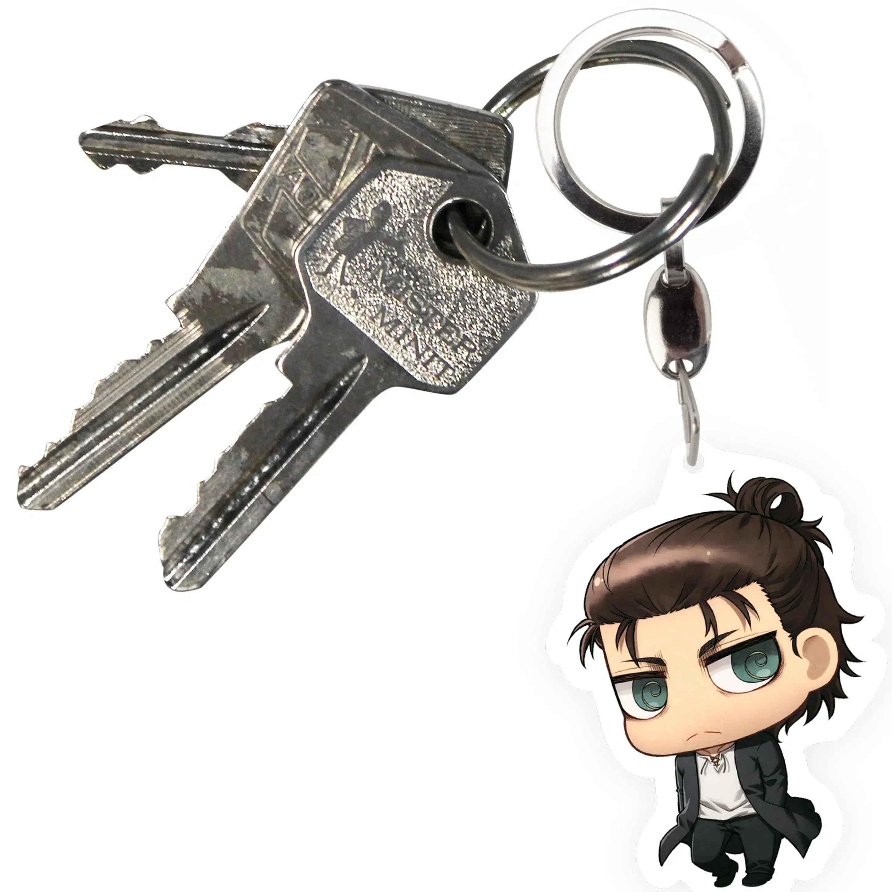 Attack on Titan [Season 4] - Chibi Eren Yeager Keychain (Acrylic) - ABYstyle