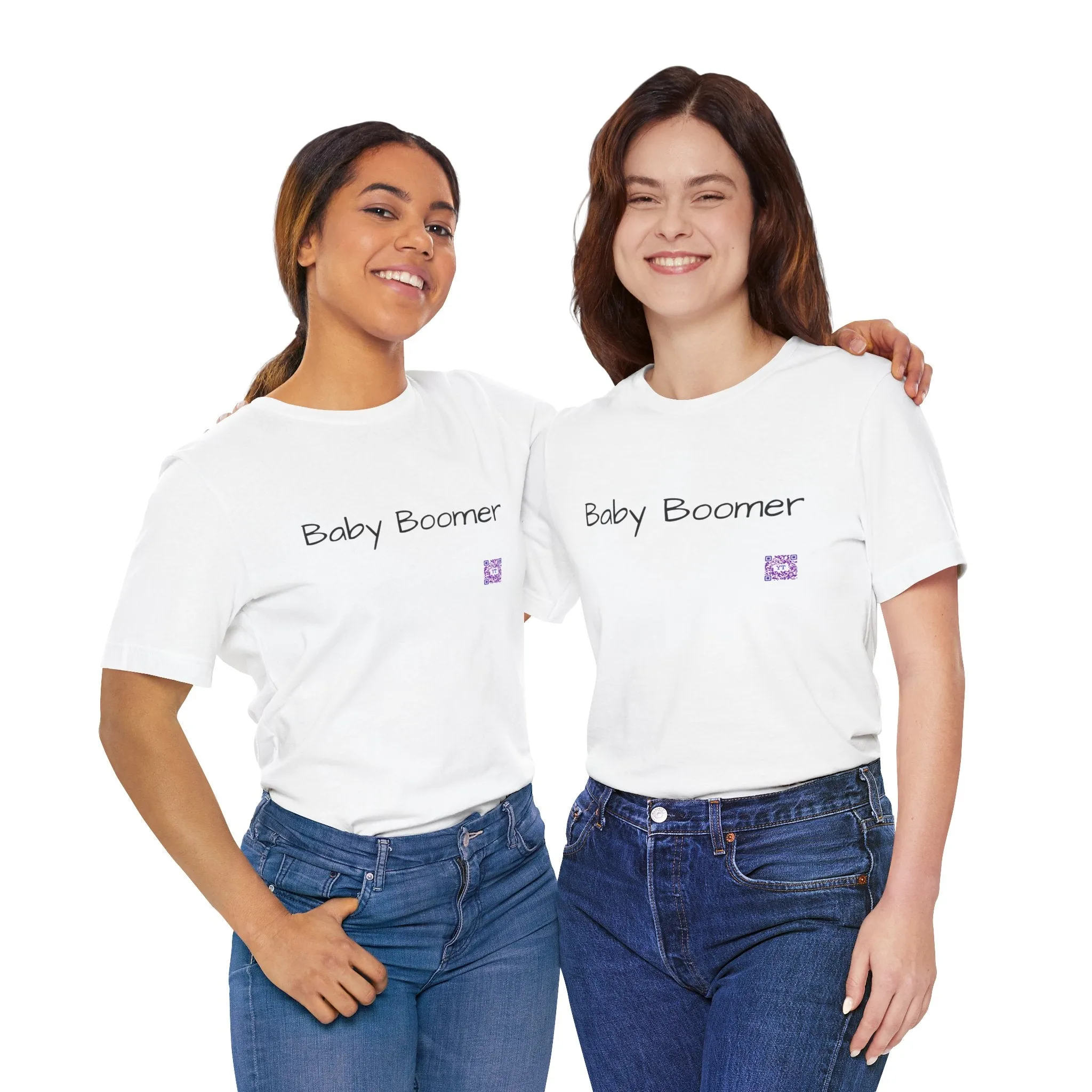 Baby Boomer T-Shirt, Funny Baby Boomer Tee, Humorous Graphic T-Shirt, Trendy Baby Boomer Shirt, Cool Printed Boomer Top