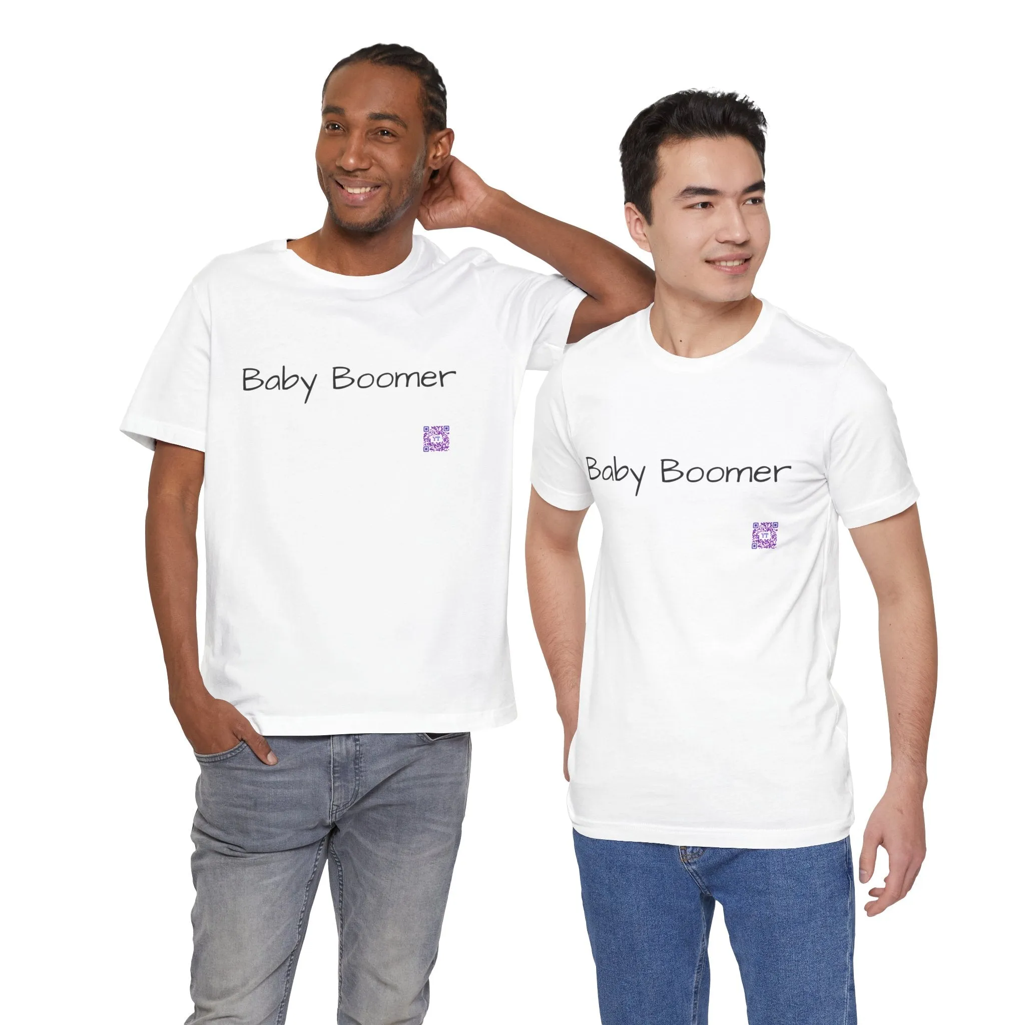 Baby Boomer T-Shirt, Funny Baby Boomer Tee, Humorous Graphic T-Shirt, Trendy Baby Boomer Shirt, Cool Printed Boomer Top