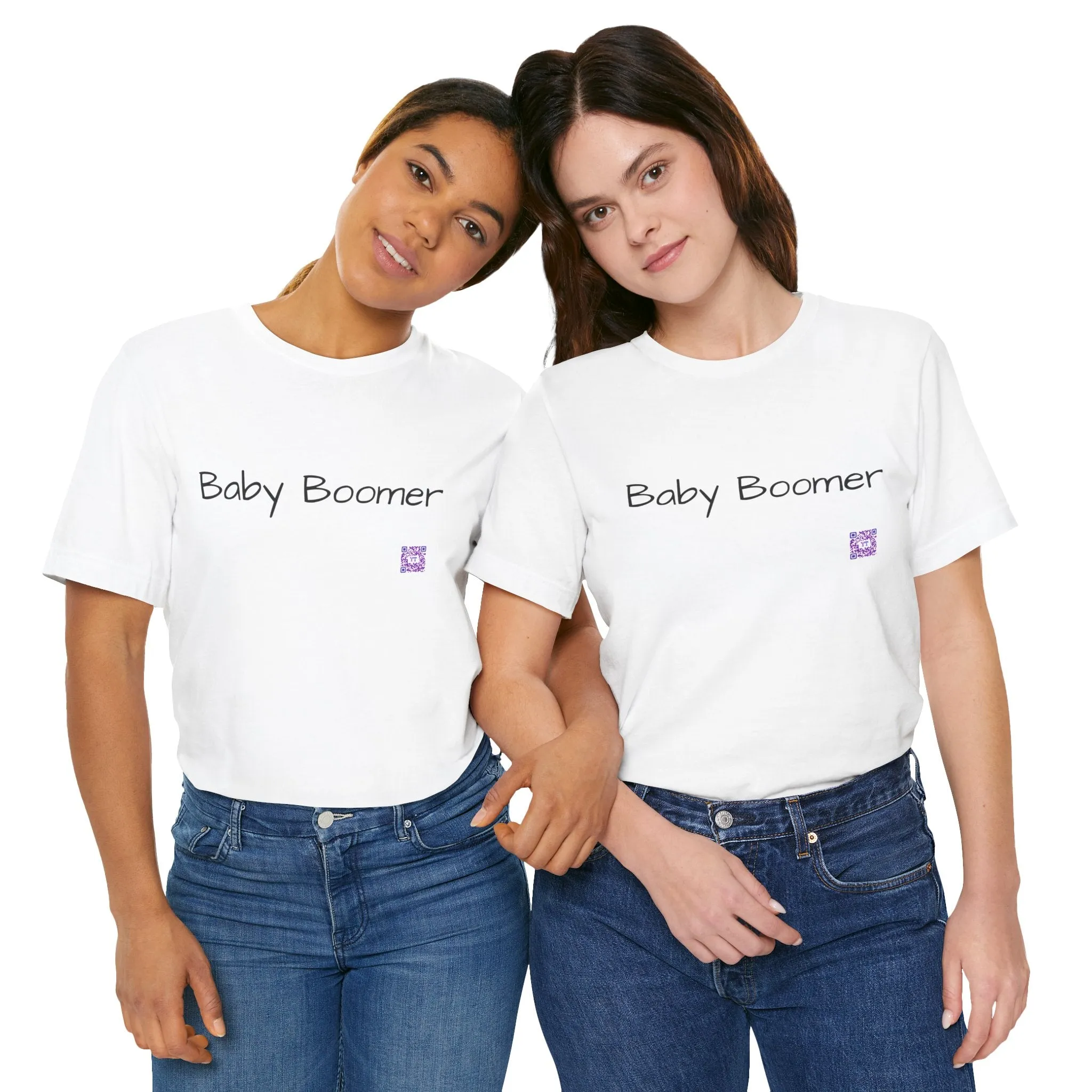 Baby Boomer T-Shirt, Funny Baby Boomer Tee, Humorous Graphic T-Shirt, Trendy Baby Boomer Shirt, Cool Printed Boomer Top