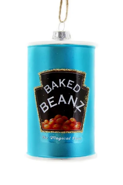  Baked Beanz Can  Ornament