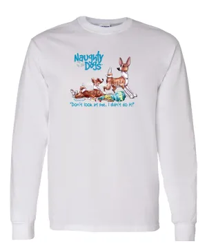 Basenji - Naughty Dog - Mike's Faves - Long Sleeve T-Shirt