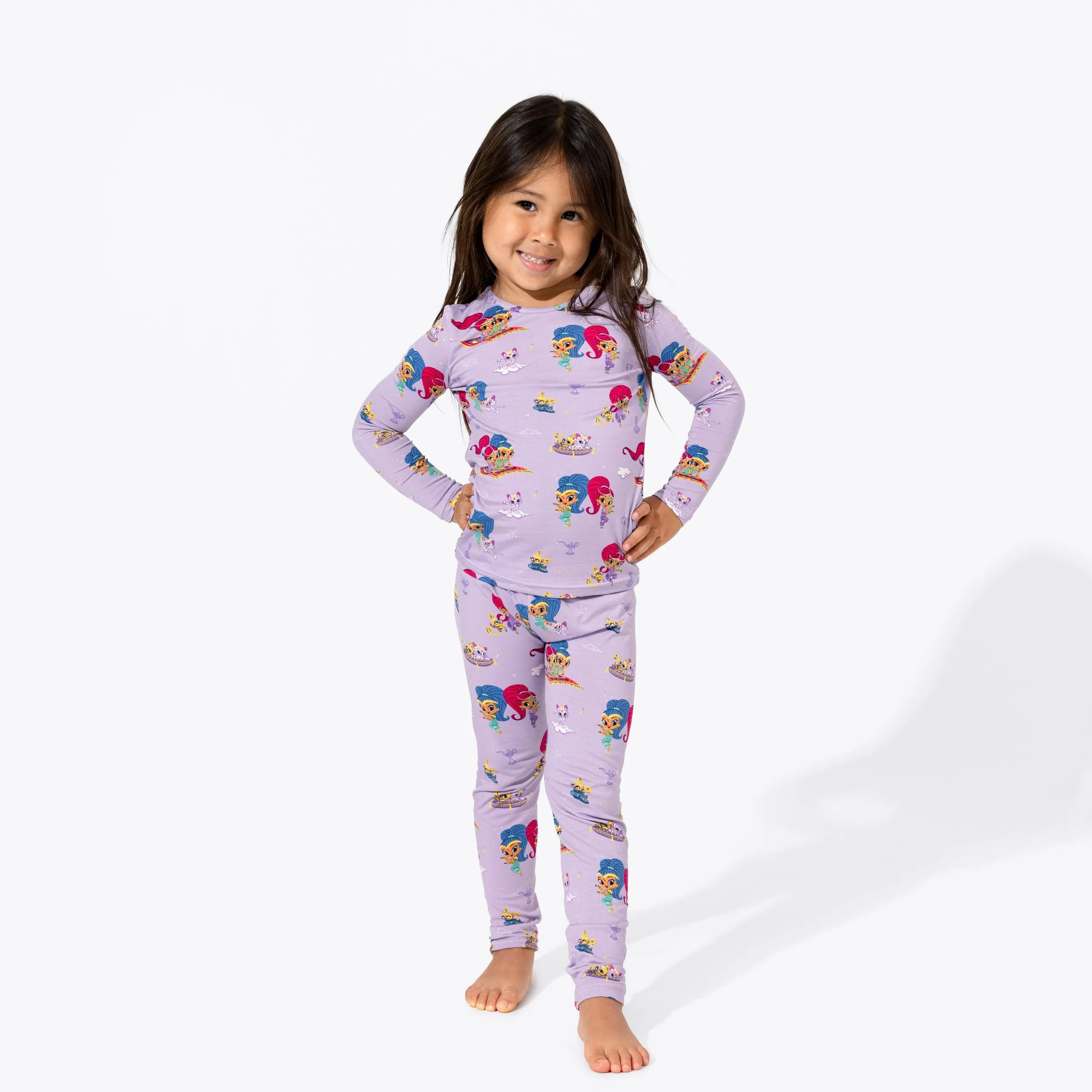 Bellabu Bear 2 piece PJ Set - Shimmer & Shine