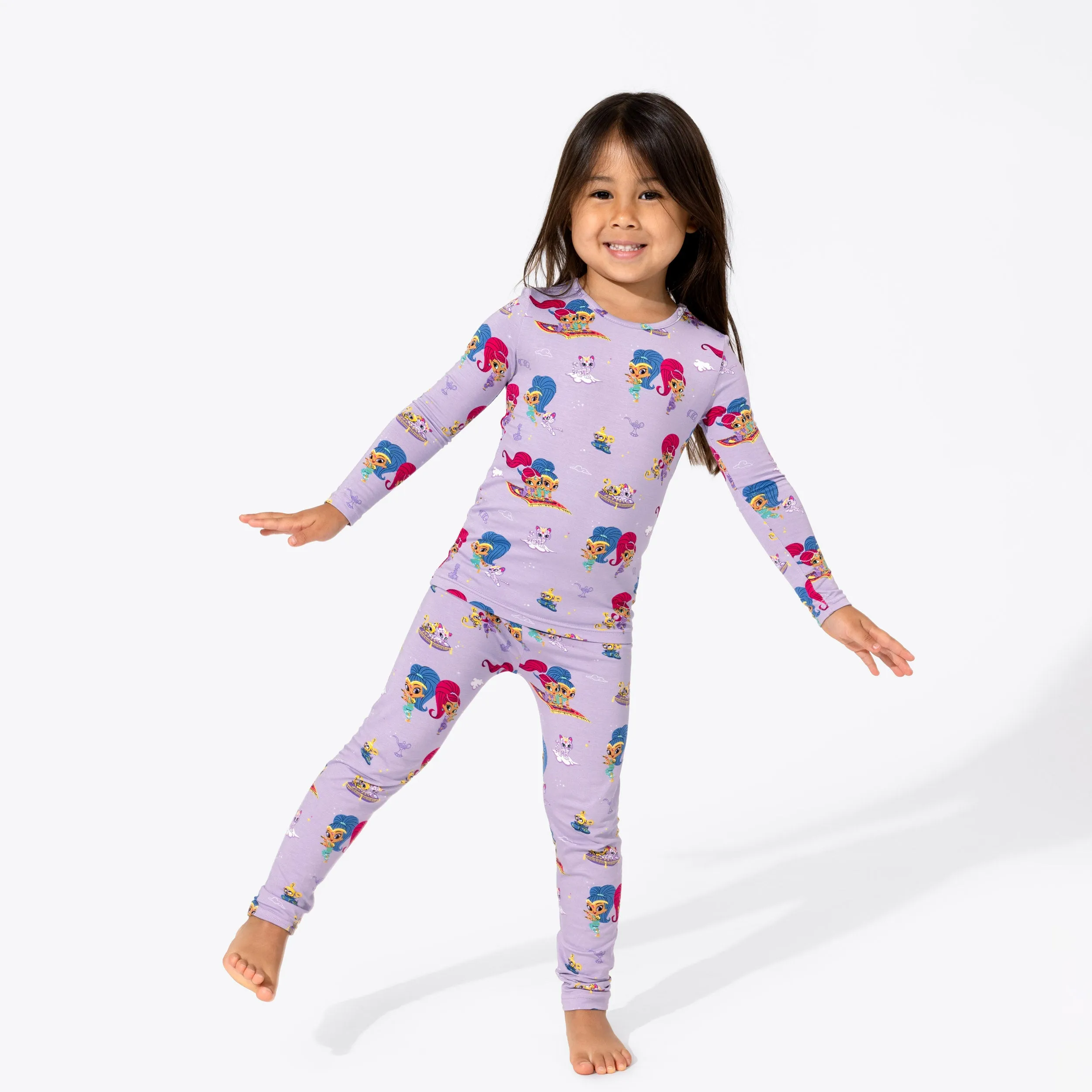 Bellabu Bear 2 piece PJ Set - Shimmer & Shine