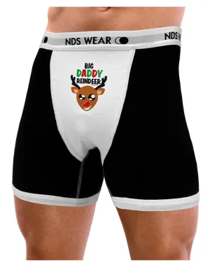 Big Daddy Reindeer Matching Deer Mens Boxer Brief Underwear