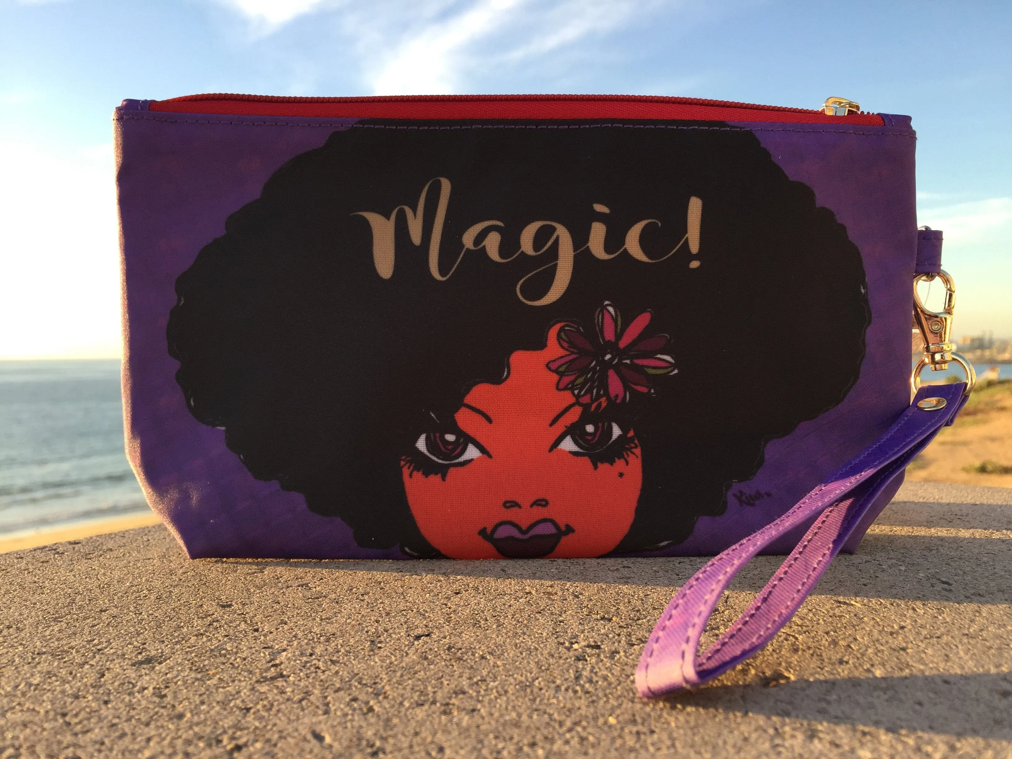 Black Girl Magic Cosmetic Pouch