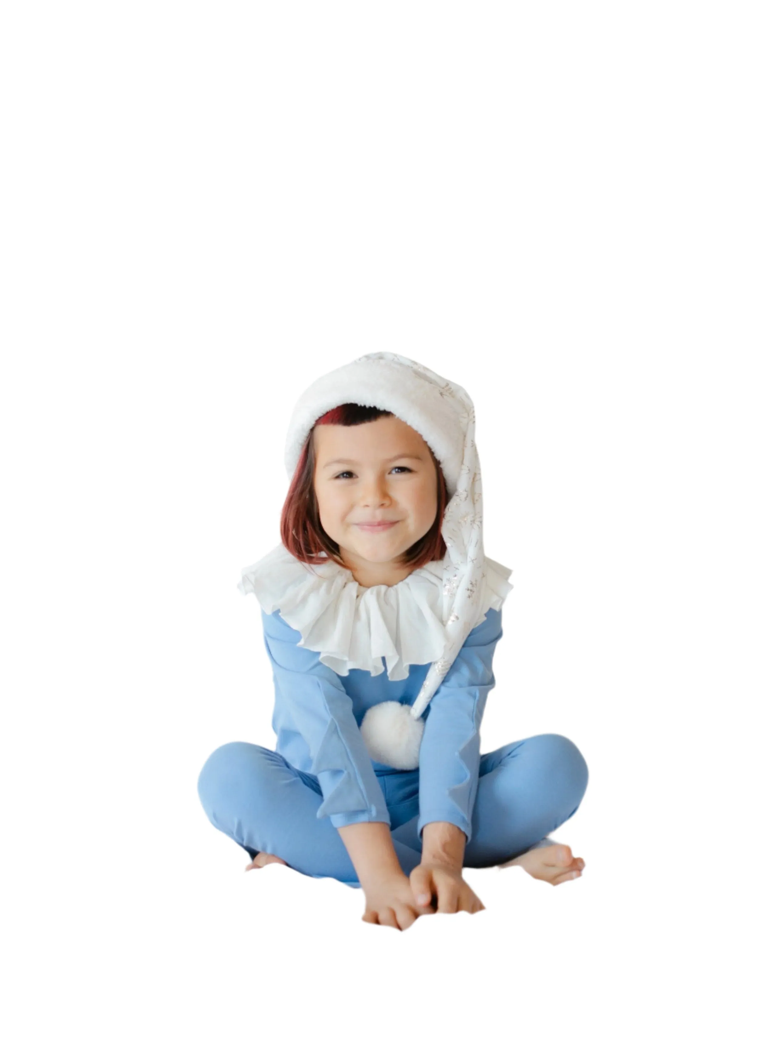 Blue Hanukkah Elf Pajama Costume