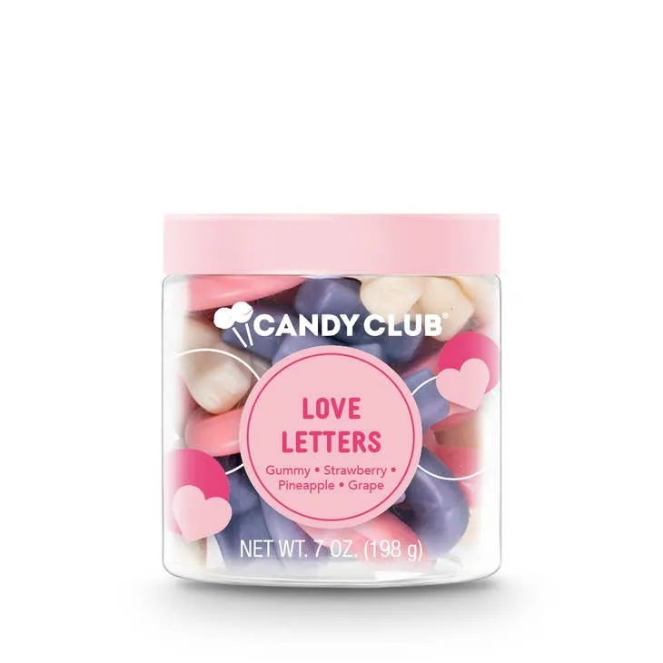 Candy Club Love Letters Gummy Candy