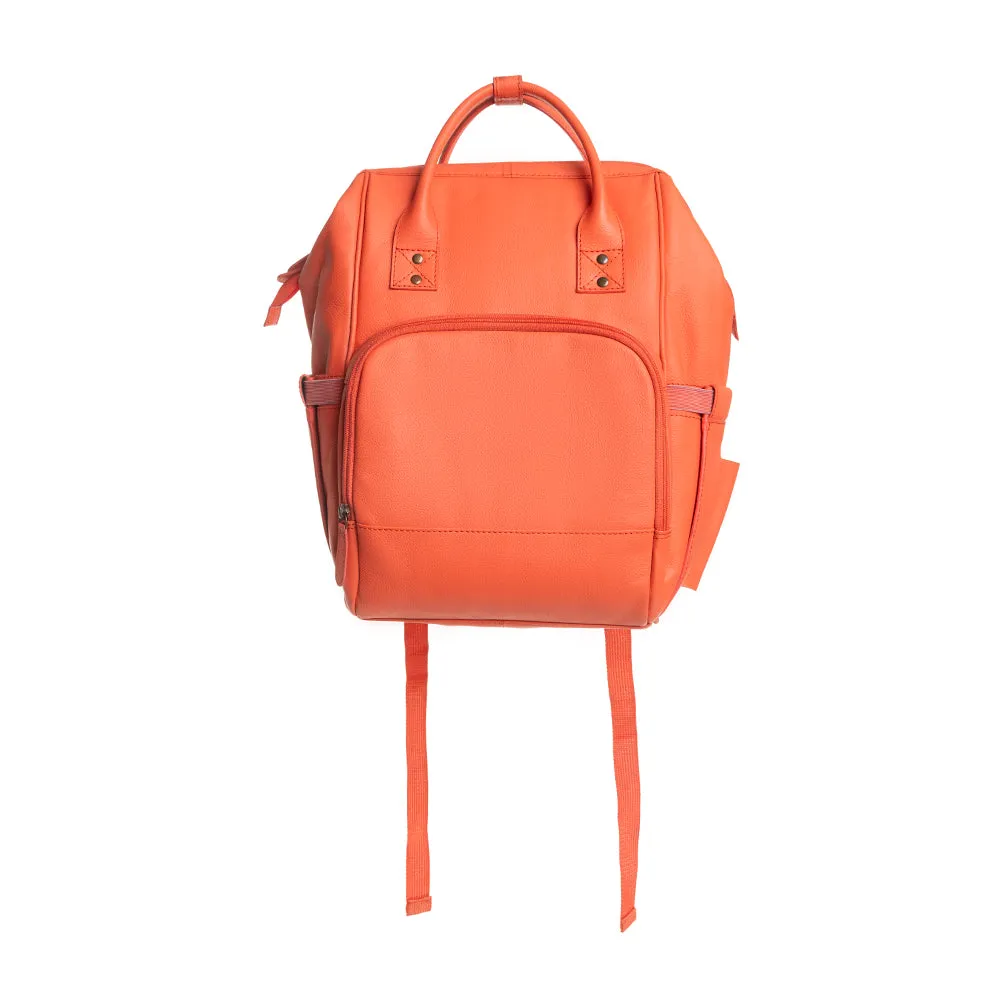 Canyon Colours Diaper Bag Backpack in Salmon