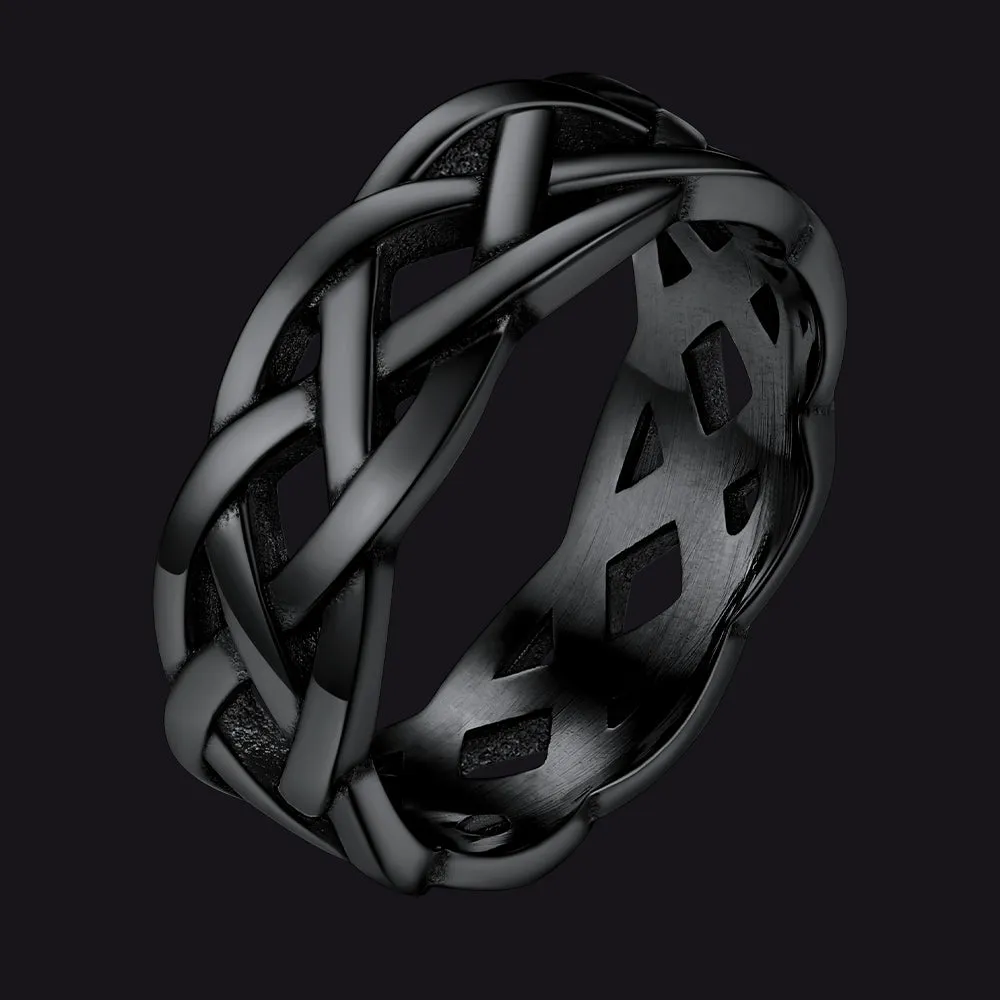 Christian Jesus Crown of Thorns Ring for Men