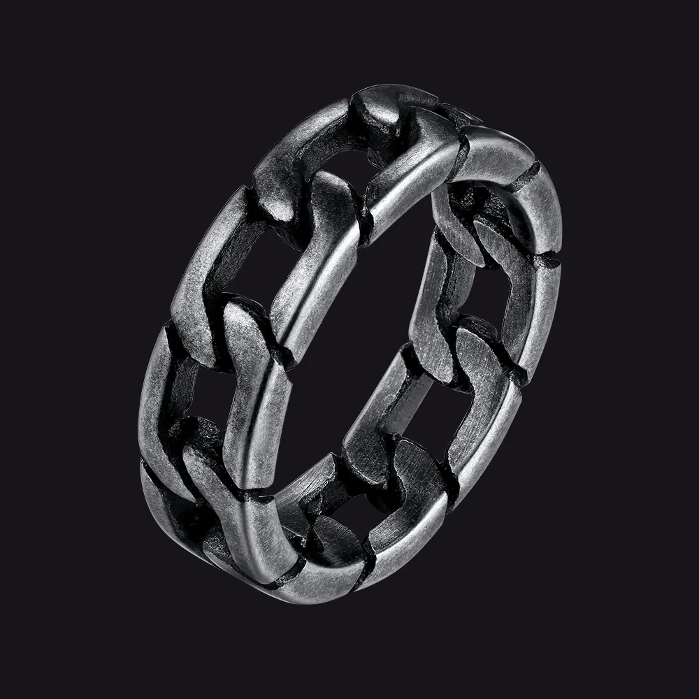 Christian Jesus Crown of Thorns Ring for Men