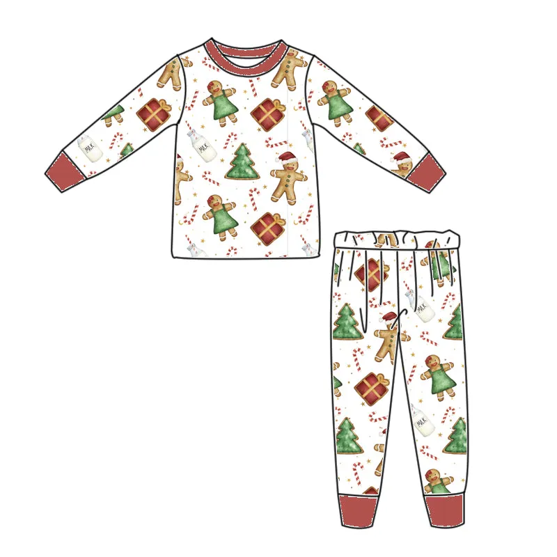 CHRISTMAS GINGERBREAD COOKIES BAMBOO PAJAMAS