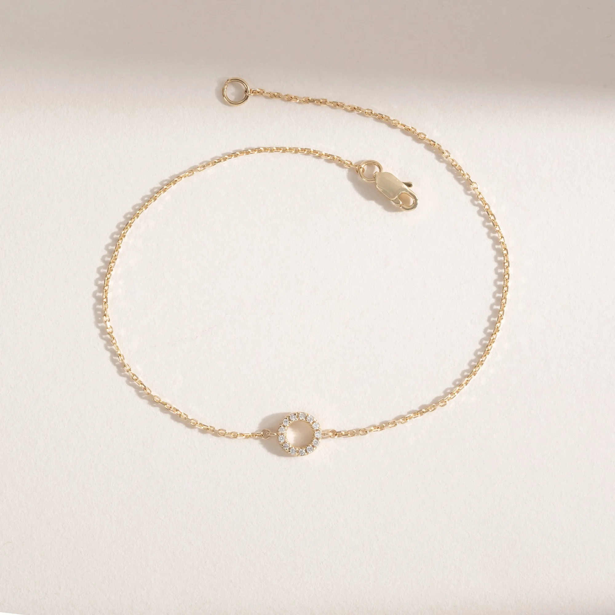 Circle Diamond Bracelet, Lola