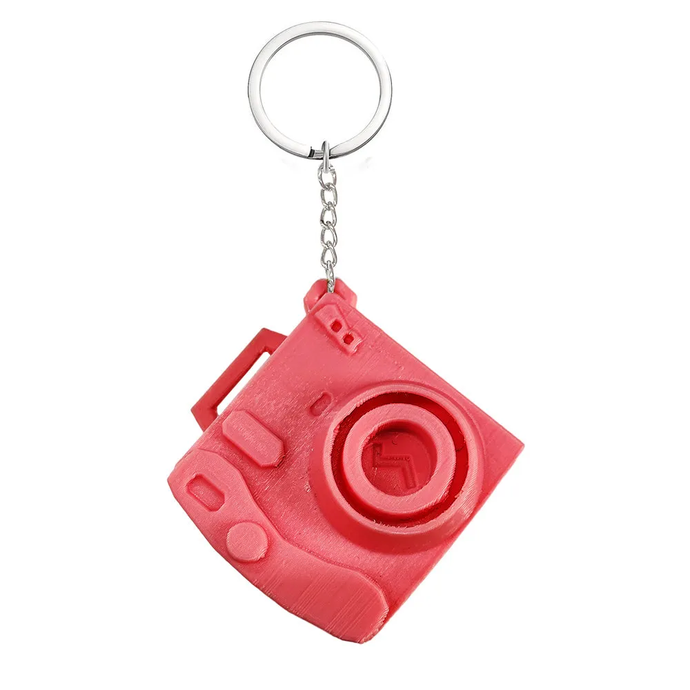 Custom Photo Mini Camera Keychain Personalized Camera Keychain with Pull Out Picture