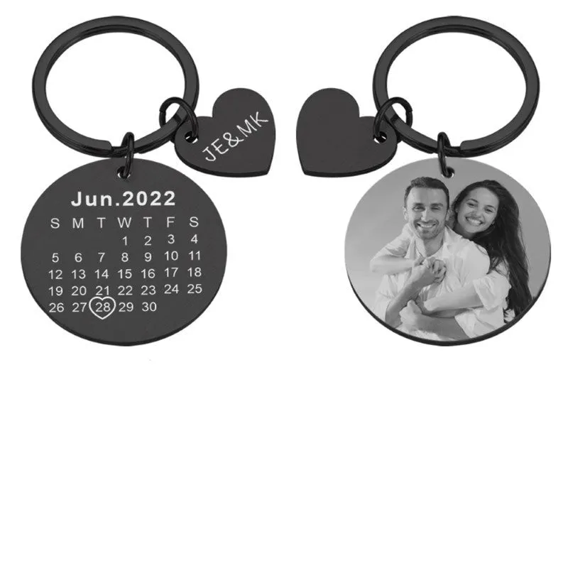 Customization Photo Stainless Steel Keychains