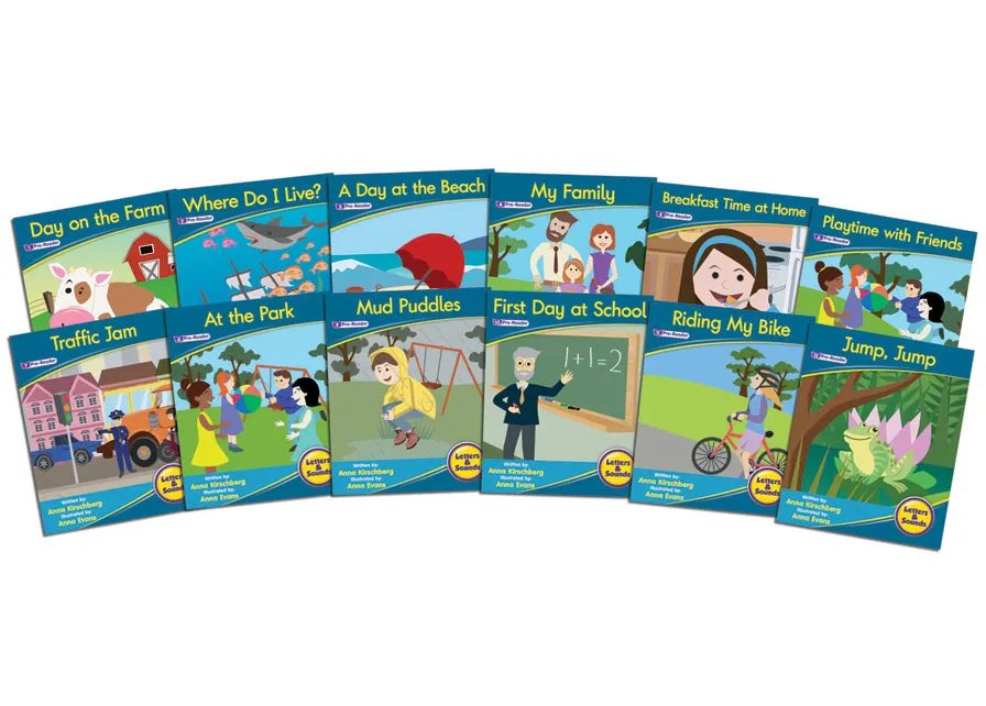 Decodable Readers Fiction  Set 1 Phase 1: Phonemic Awareness