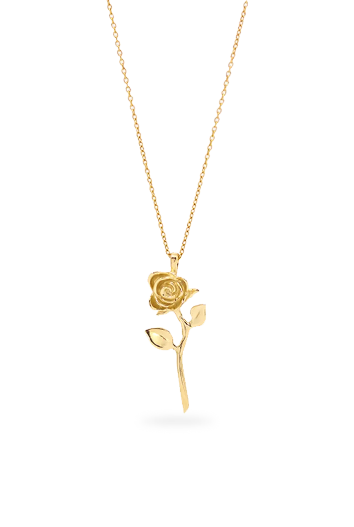 Devotion Rose Necklace