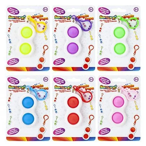 Dimple Popz Popper Sensory Toy - Assorted Colours