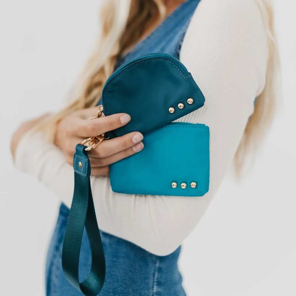 Dolly Dual Pouch Wristlet