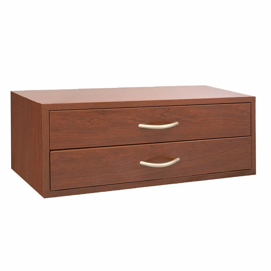 Double Hang Two-Drawer Big O-Box - Cherry