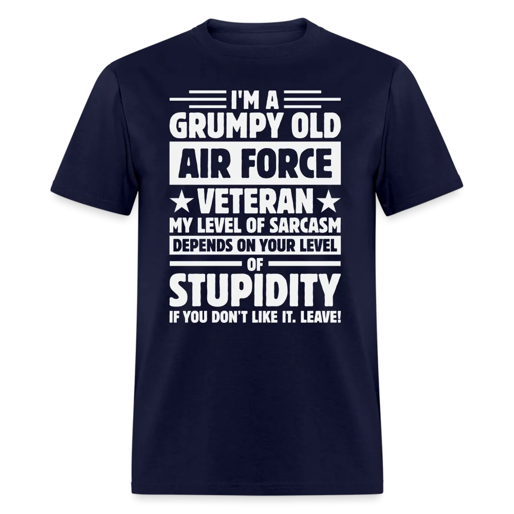 Grumpy Old Air Force Veteran T-Shirt