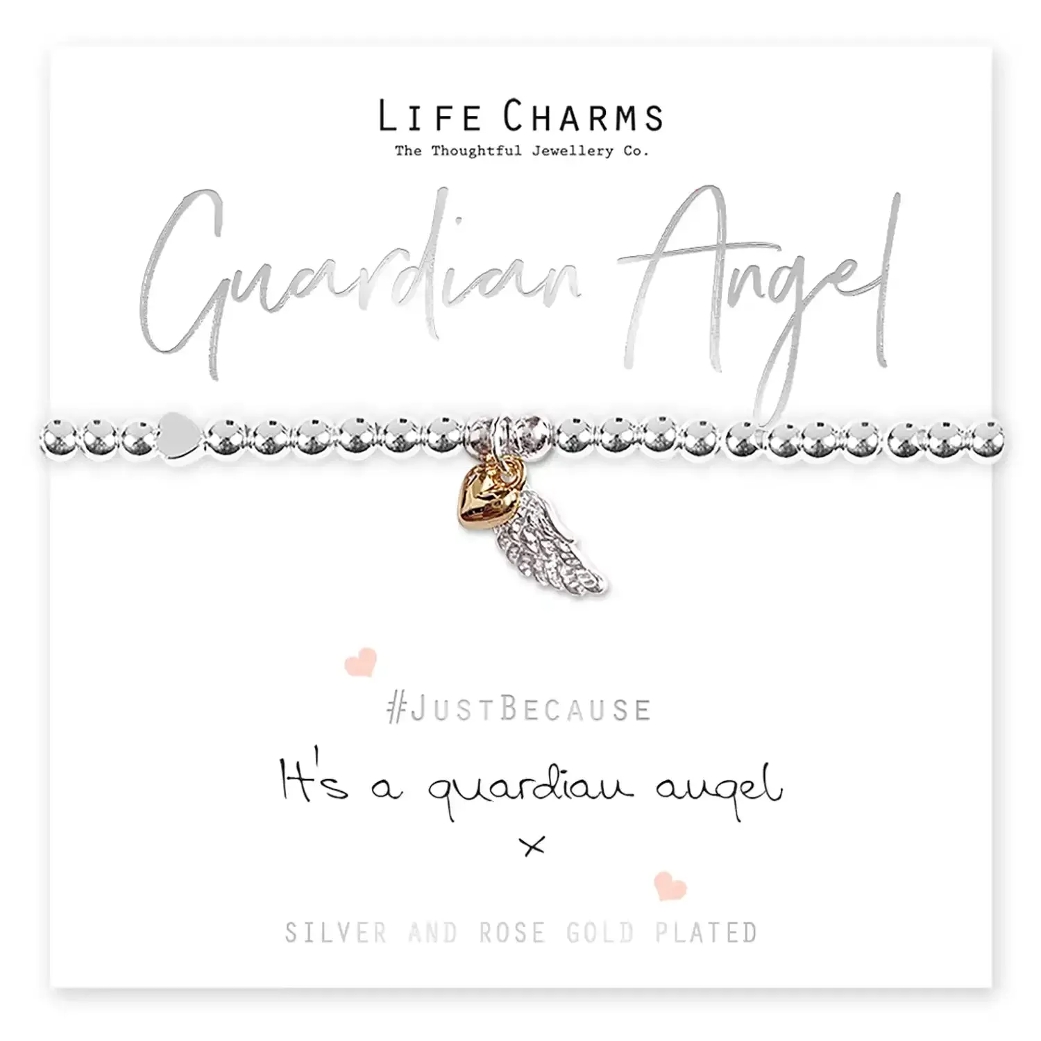 Guardian Angel Bracelet - Silver