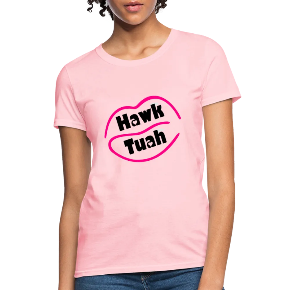 Hawk Tuah Women's Contoured T-Shirt