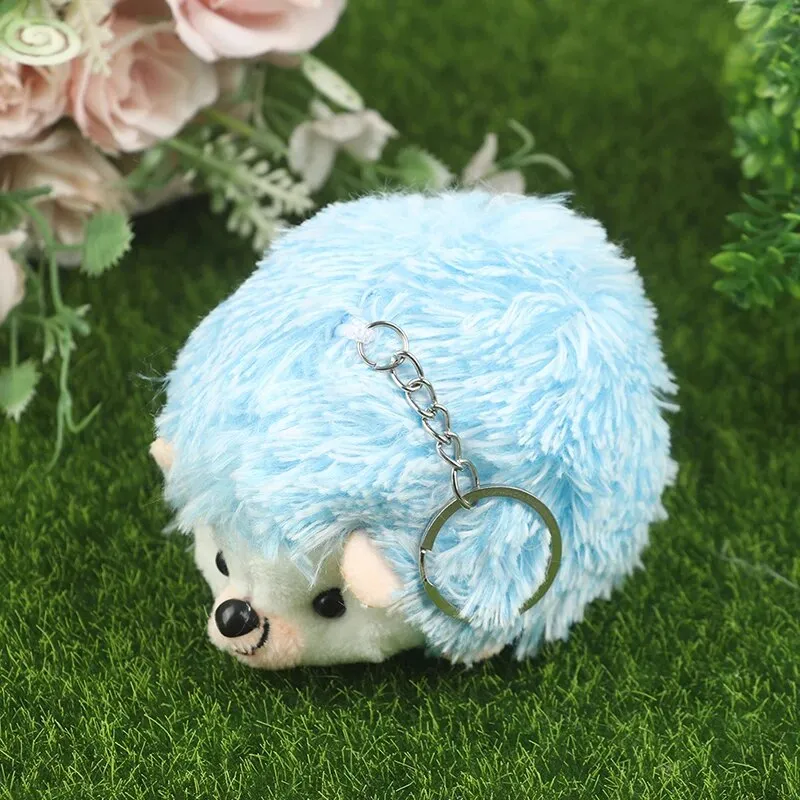 Hedgehog Plushie Keychains