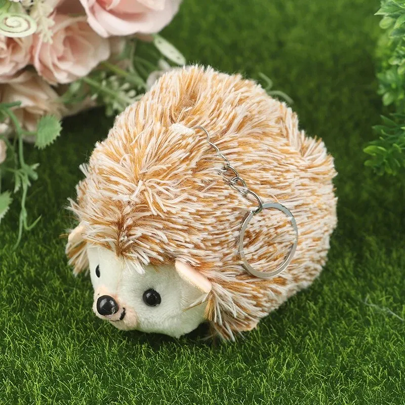 Hedgehog Plushie Keychains