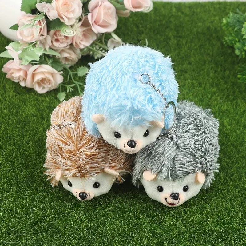 Hedgehog Plushie Keychains