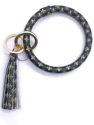 KC-8845 Fleur Wristlet Key Chain