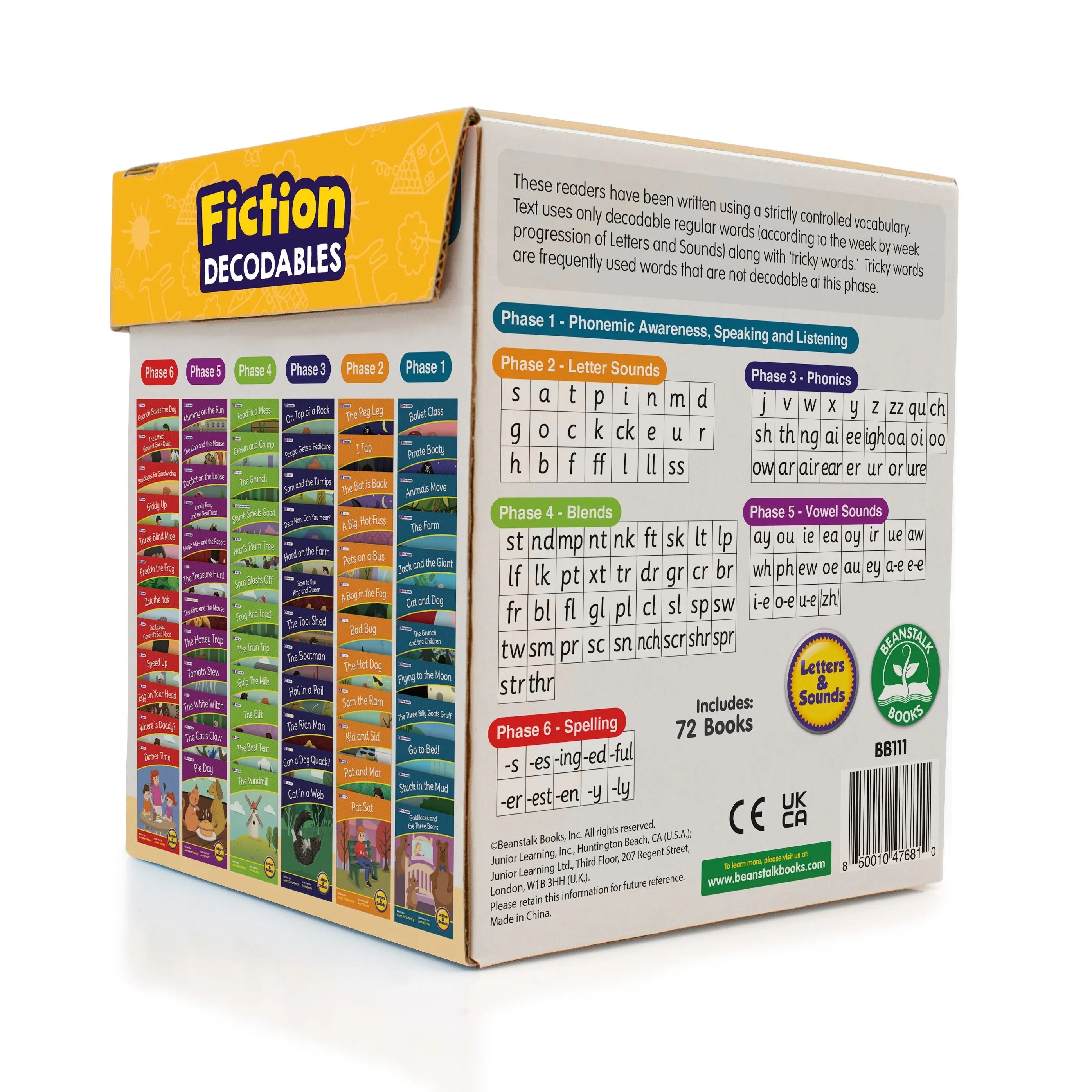 Letters & Sounds Set 2 Fiction Boxed Set