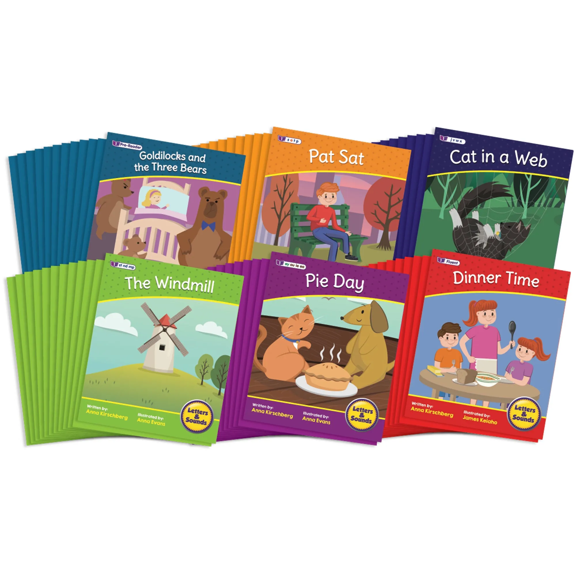 Letters & Sounds Set 2 Fiction Boxed Set