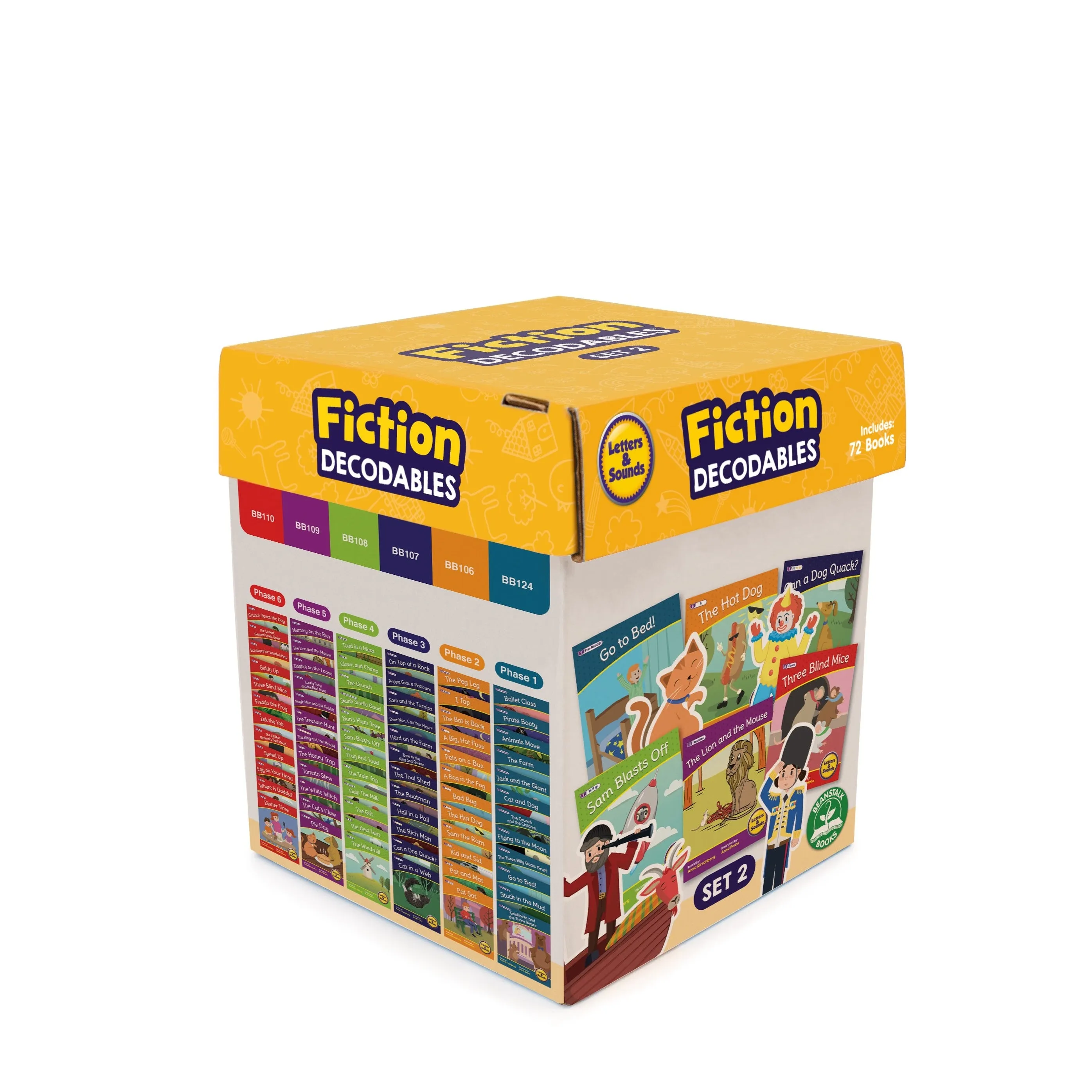 Letters & Sounds Set 2 Fiction Boxed Set