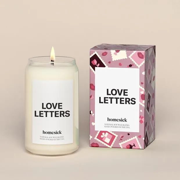 Love Letters candle