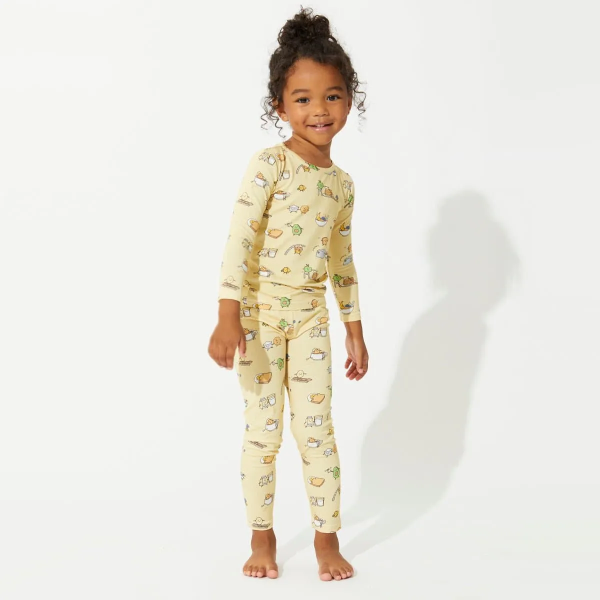 Love You Brunches Bamboo Kids Pajamas