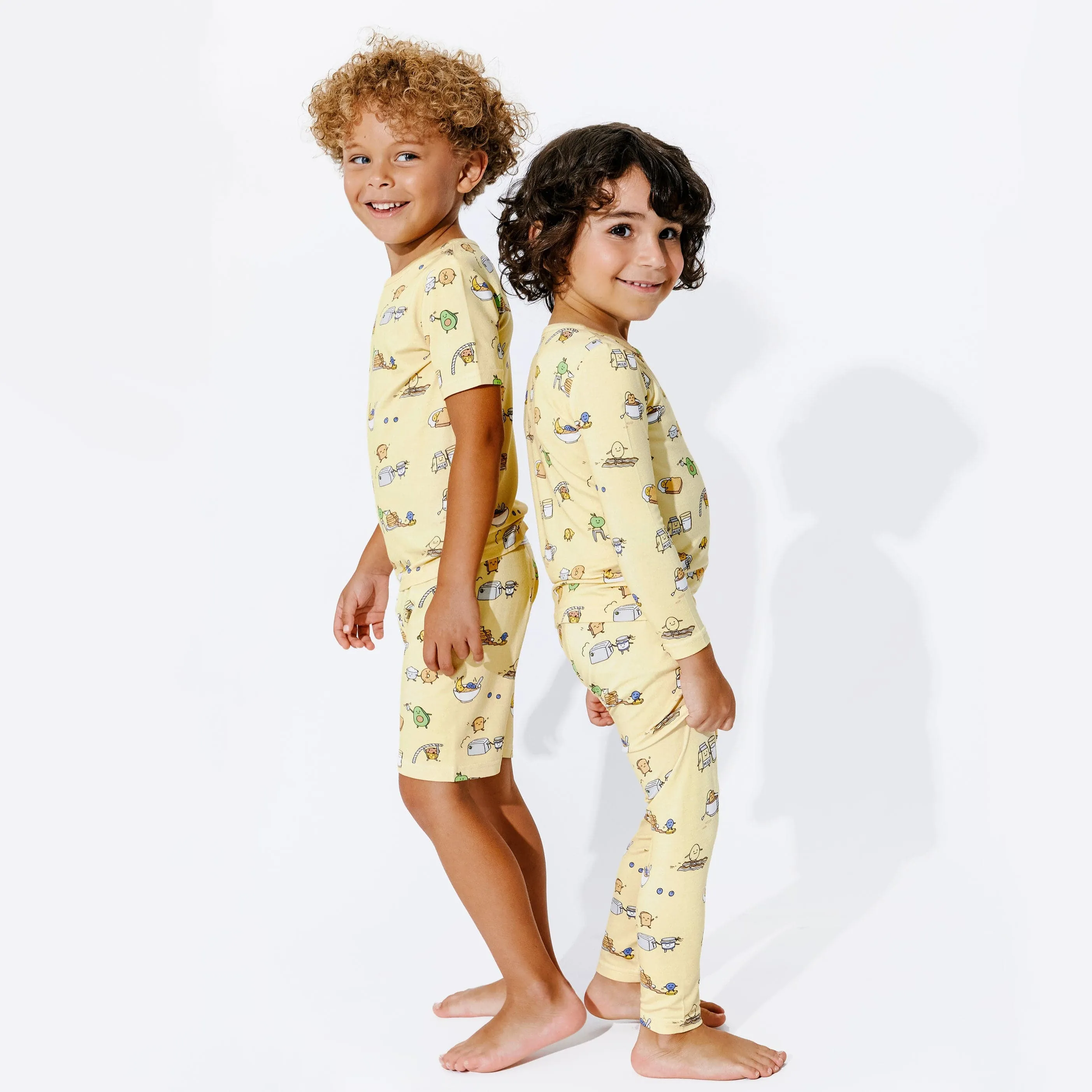 Love You Brunches Bamboo Kids Pajamas