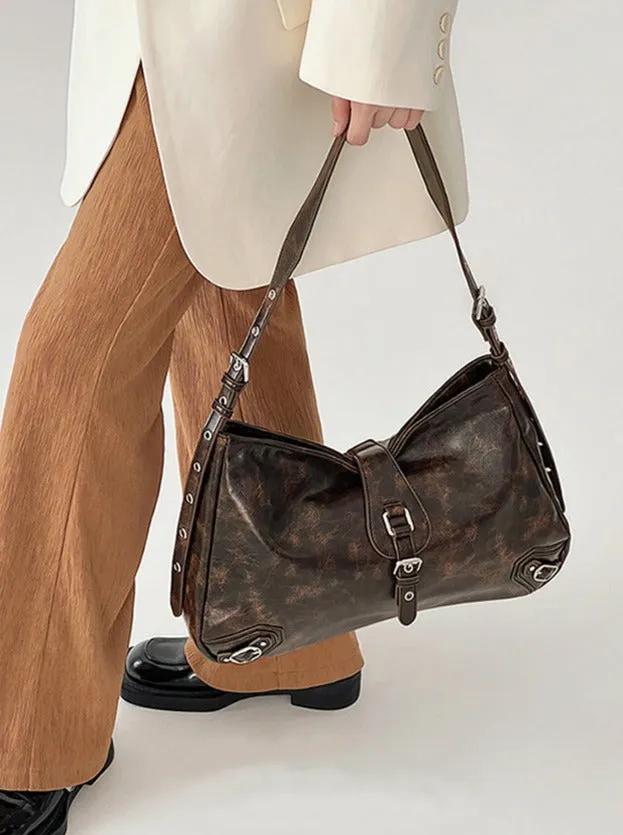 Maggie Faded Effect Shoulder Bag