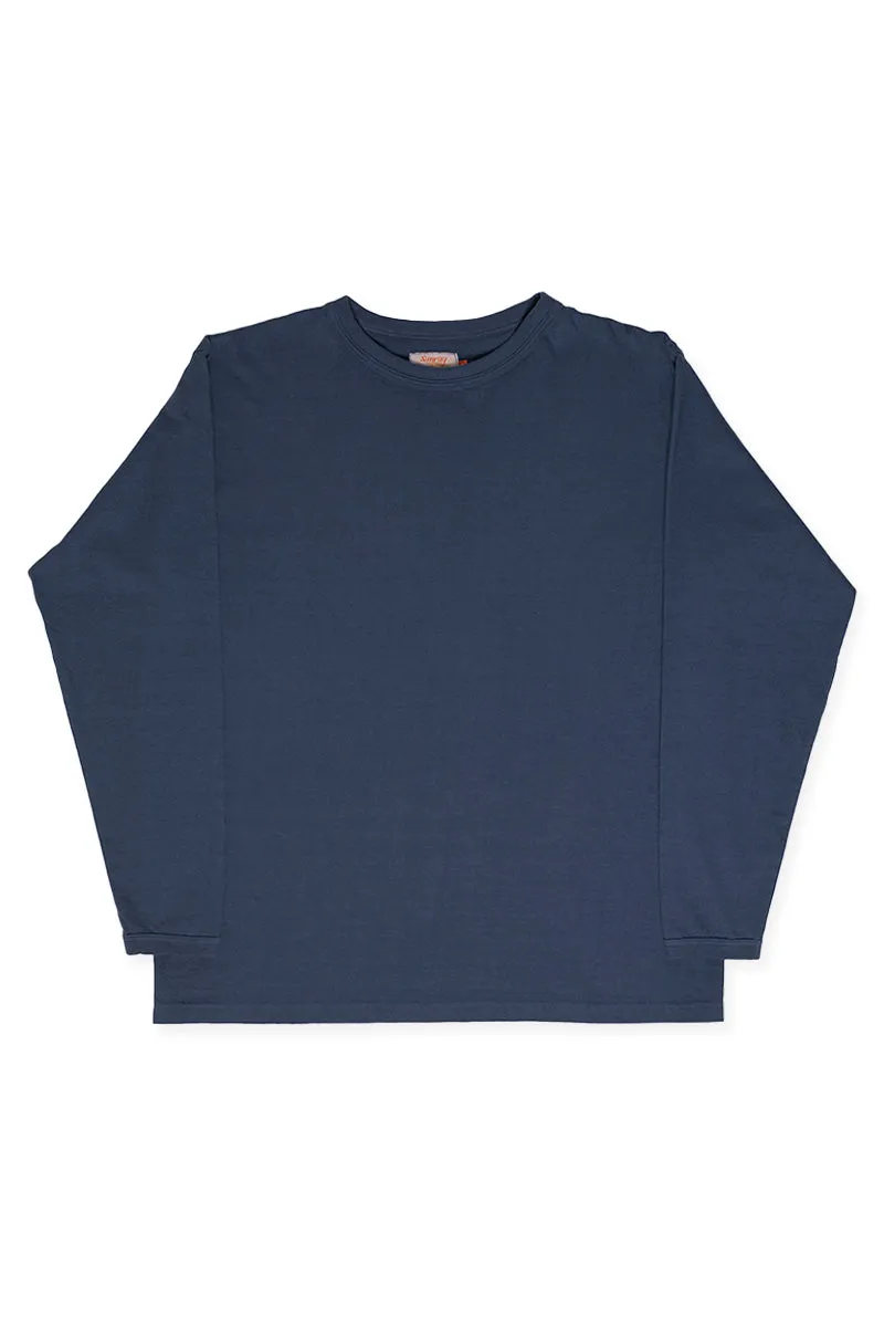 Makaha Long Sleeve Tee - Insignia Blue