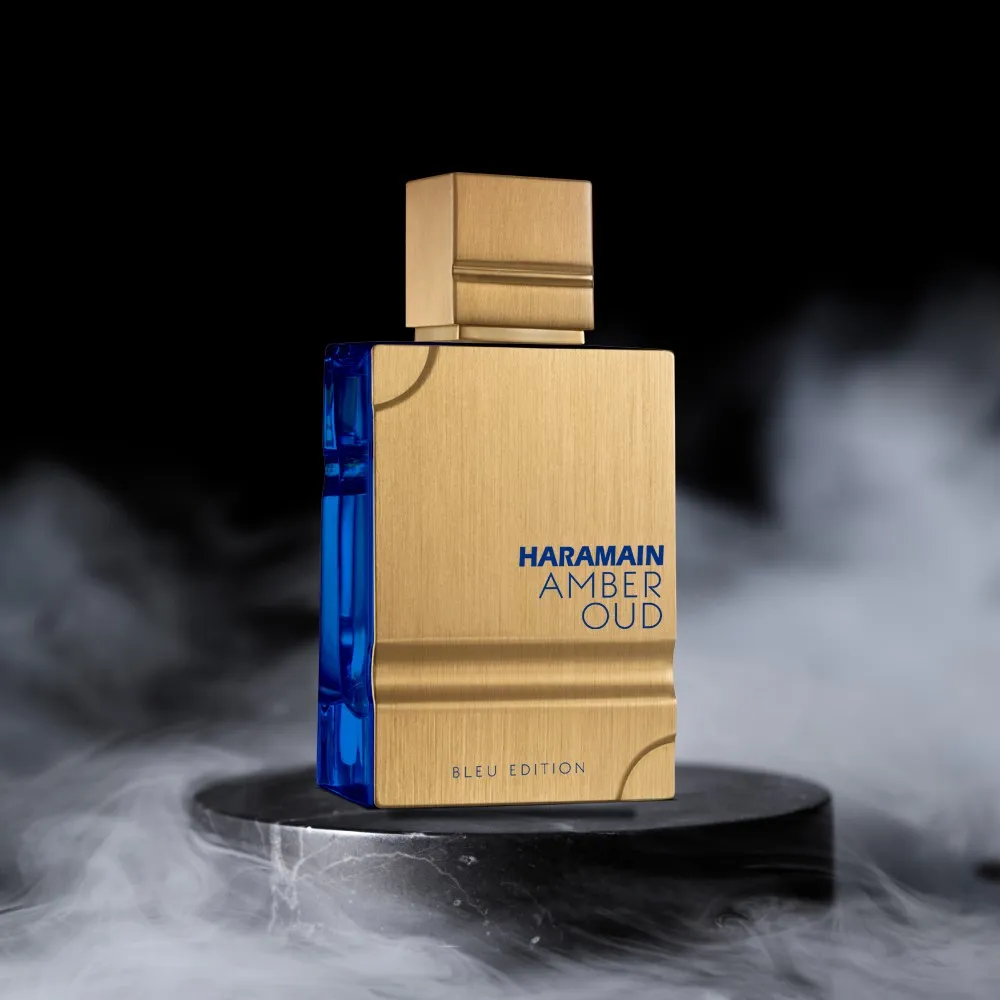 Men's Al Haramain Amber Oud Blue Edition EDP Spray 3.03 Oz