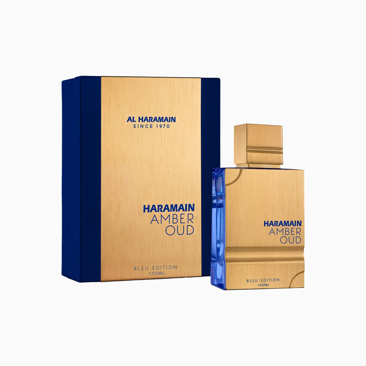 Men's Al Haramain Amber Oud Blue Edition EDP Spray 3.03 Oz