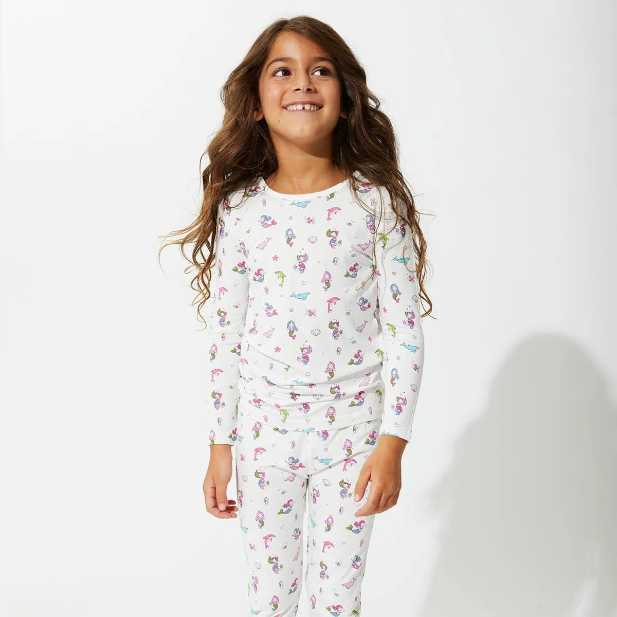 Mermaid Bamboo Kids Pajamas