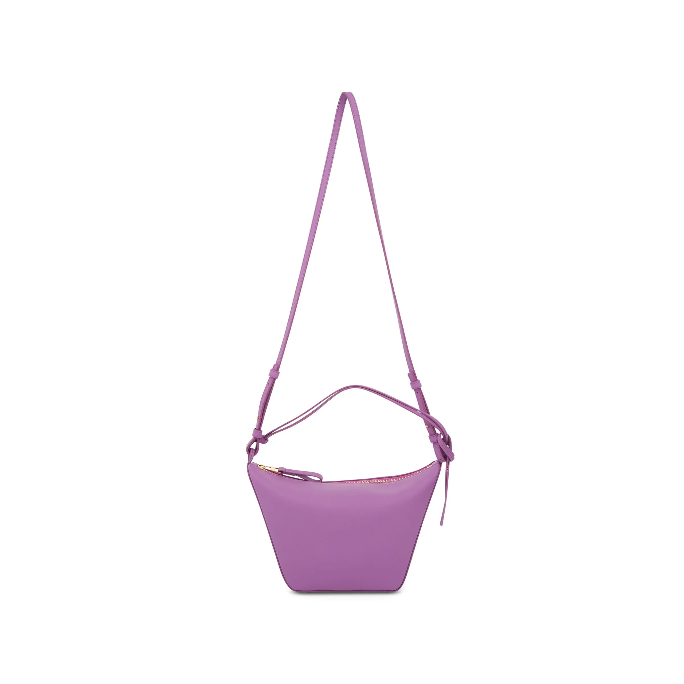 Mini Hammock Hobo Bag in Classic Calfskin in Rockrose