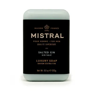 Mistral Men's Salted Gin Bar Soap