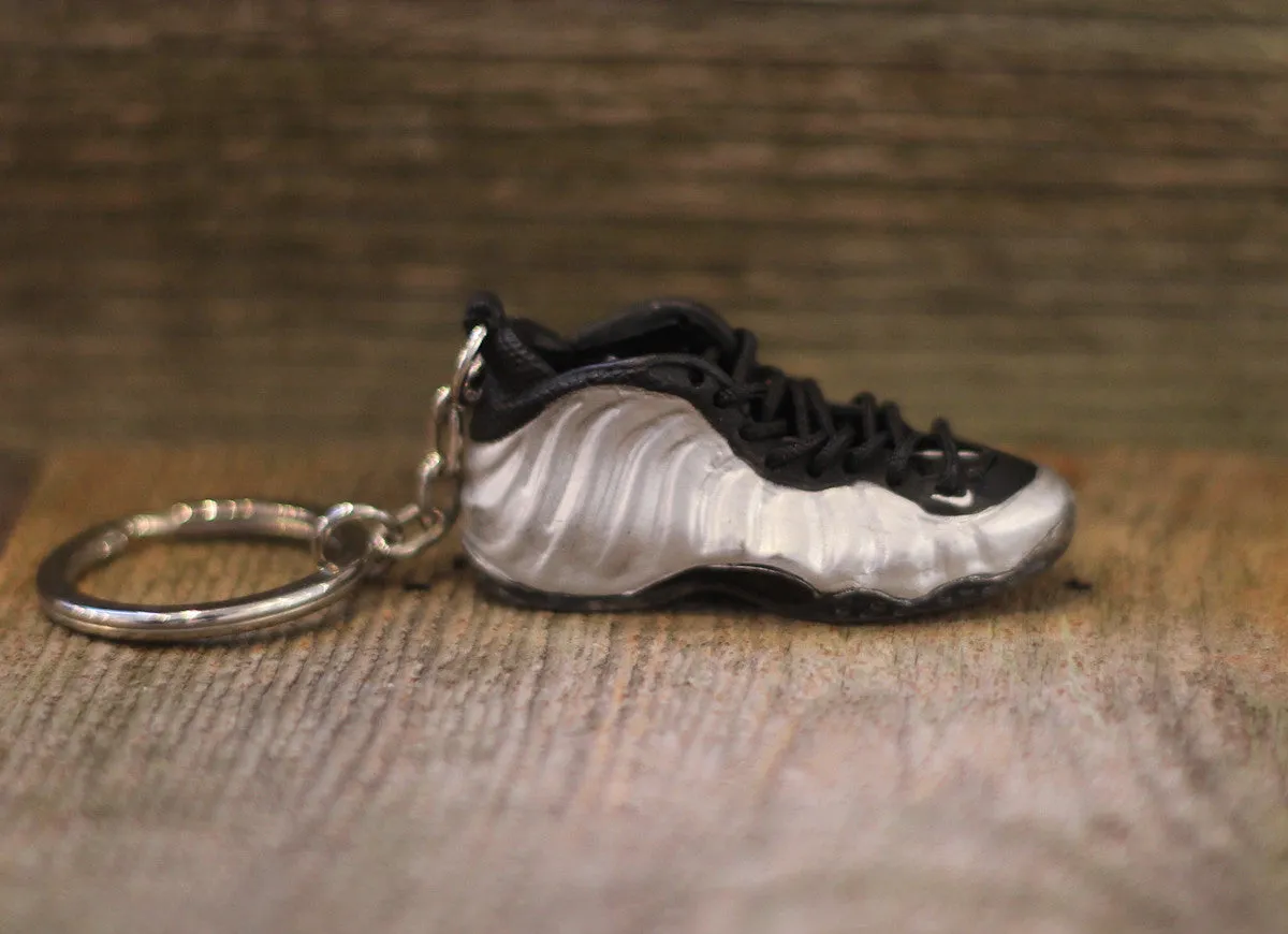 Nike Air Foamposite One Pewter Sneaker Keychain