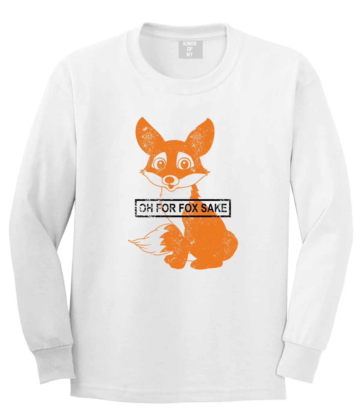 Oh For Fox Sake Mens Long Sleeve T-Shirt